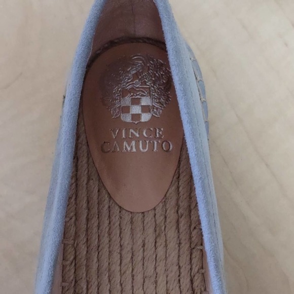 Vince Camuto Chambray Suede Espadrilles Sandals - Picture 5 of 14